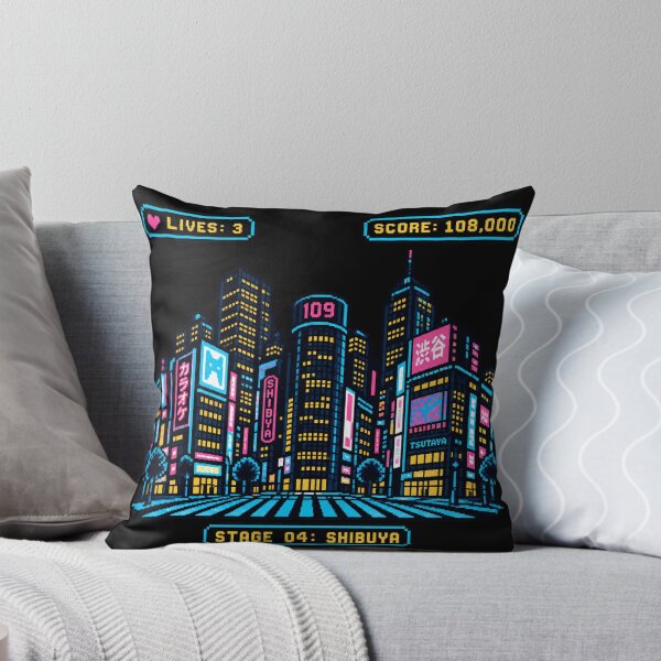 Item preview, 8BIT TOKYO – STAGE 04: SHIBUYA | Retro Pixel Art Tokyo Gaming Design designed and sold by maaameee.