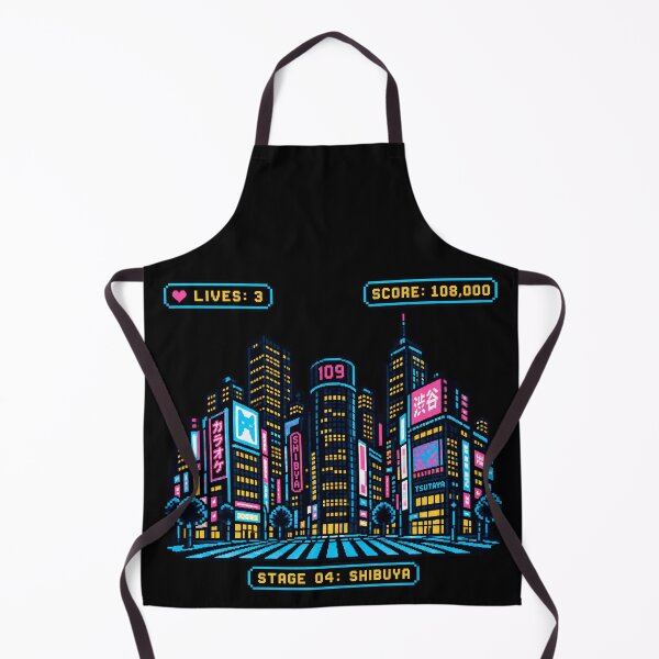 Item preview, 8BIT TOKYO – STAGE 04: SHIBUYA | Retro Pixel Art Tokyo Gaming Design designed and sold by maaameee.