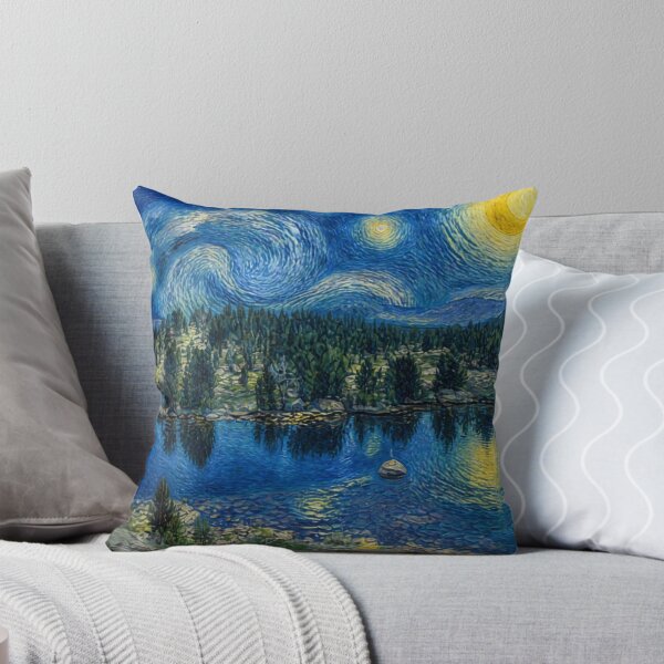 Item preview, Twin Lakes • Beartooth Highway • Starry Night Mountain Landscape designed and sold by GiftableGems.