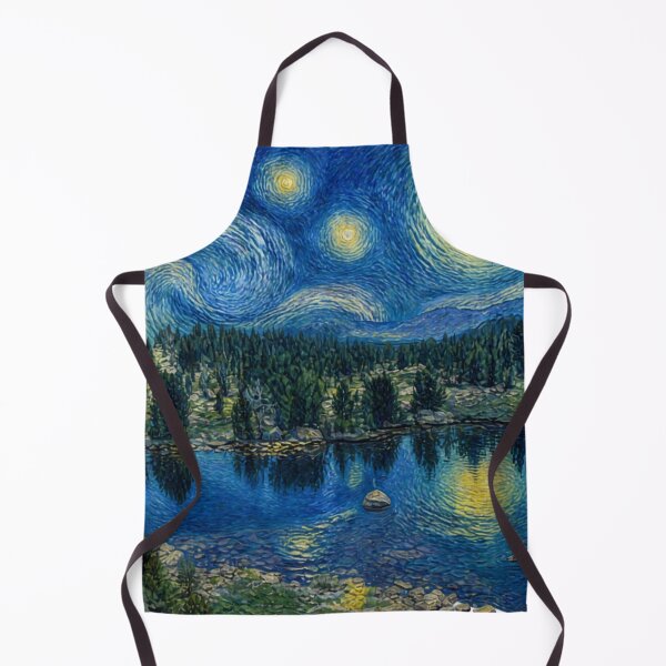Item preview, Twin Lakes • Beartooth Highway • Starry Night Mountain Landscape designed and sold by GiftableGems.
