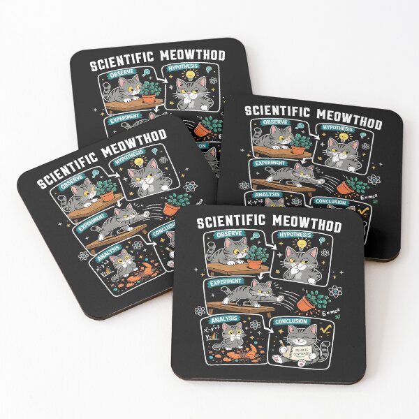 Item preview, Scientific Meowthod Cat designed and sold by studio-ssaam.