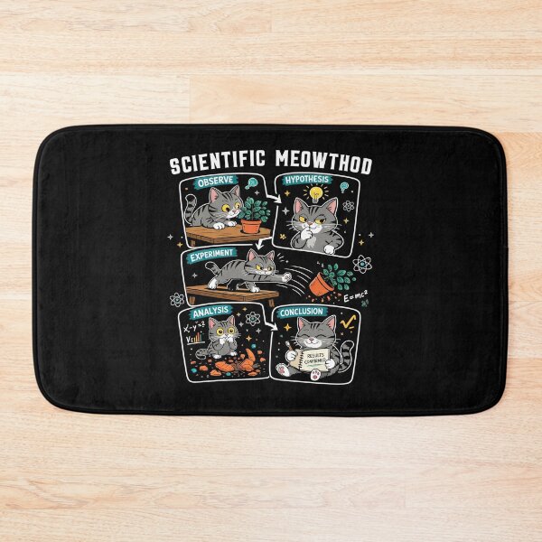 Item preview, Scientific Meowthod Cat designed and sold by studio-ssaam.