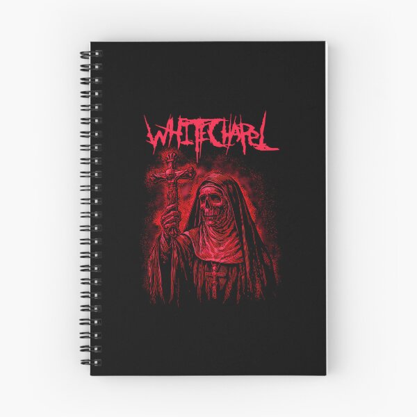 Item preview, Whitechapel Nun Skull Cross Death Metal designed and sold by GrumpydemmaBay.