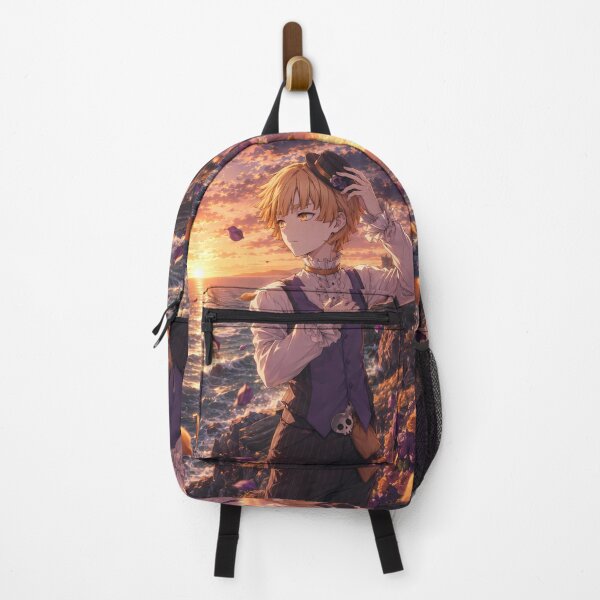 Item preview, Zenitsu Agatsuma Demon Slayer Sunset Coastal Roses designed and sold by SolenneAzur.