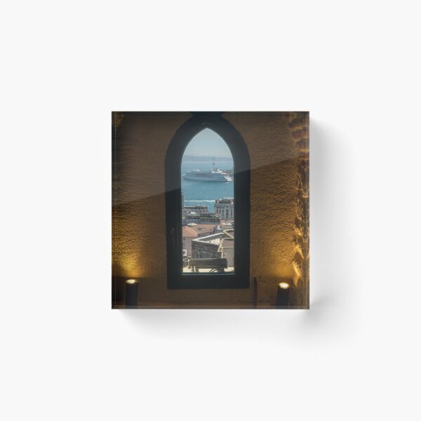 Item preview, Bosphorus Strait Framed in Windowsill designed and sold by SafariByMarisa.