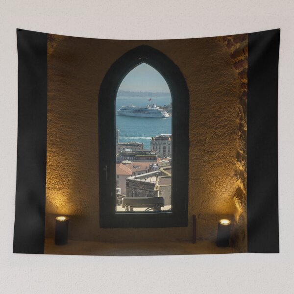 Item preview, Bosphorus Strait Framed in Windowsill designed and sold by SafariByMarisa.