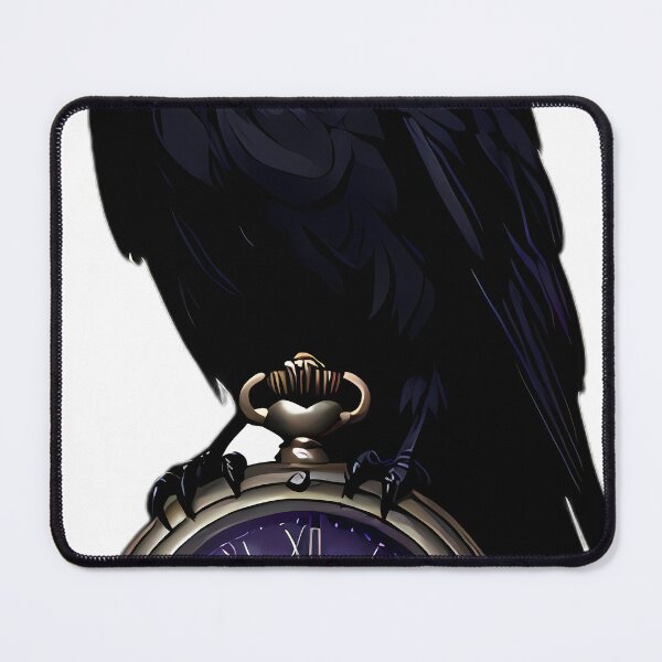 Item preview, Gothic Raven Antique Pewter Pocket Watch designed and sold by IllumeInk.