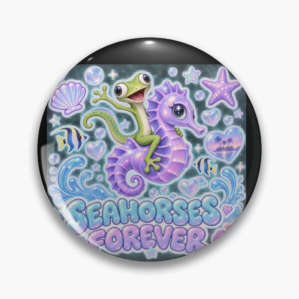Item preview, Seahorses forever  designed and sold by ArtaxLives.