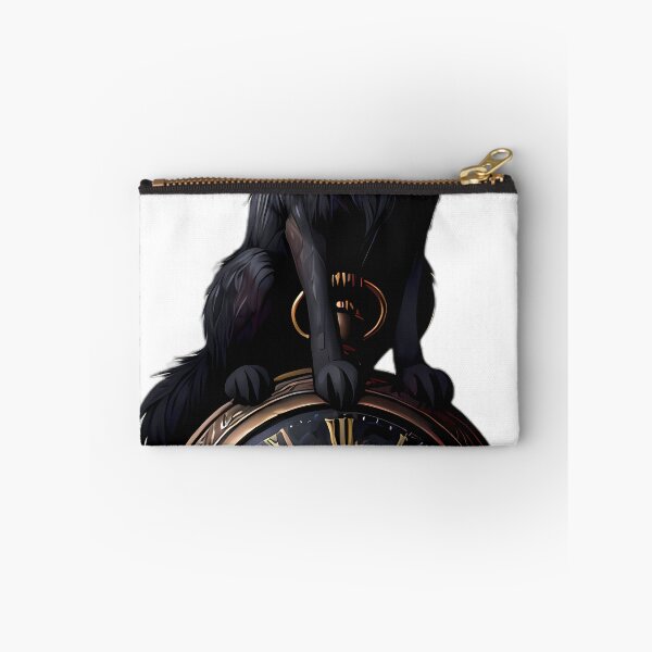 Item preview, Gothic Shadow Wolf Dark Bronze Pocket Watch designed and sold by IllumeInk.