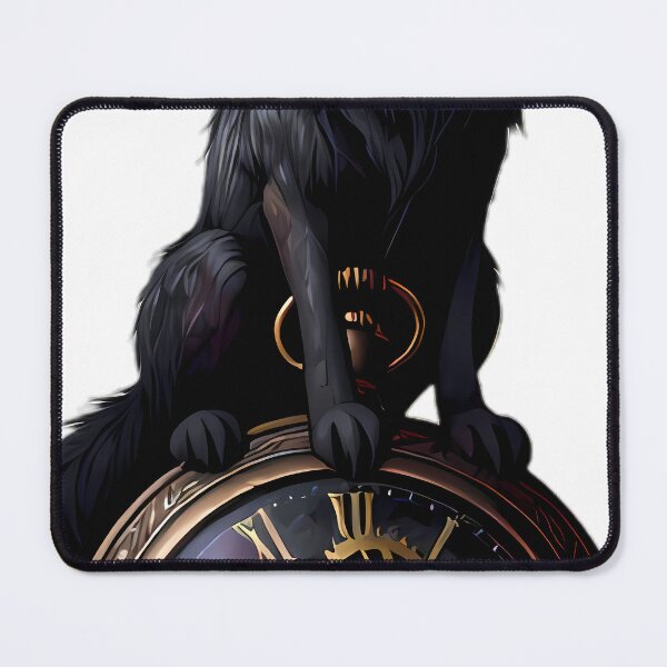 Item preview, Gothic Shadow Wolf Dark Bronze Pocket Watch designed and sold by IllumeInk.