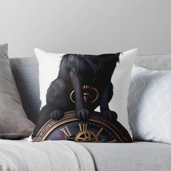 Item preview, Gothic Shadow Wolf Dark Bronze Pocket Watch designed and sold by IllumeInk.