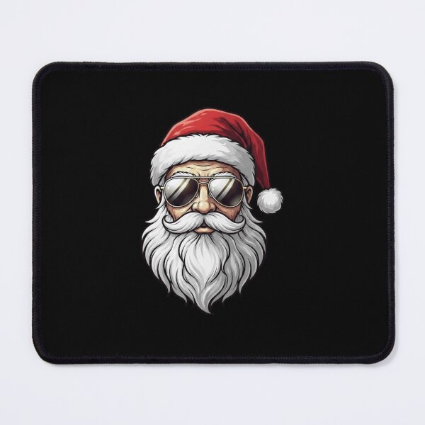 Item preview, Cool Santa Claus with Sunglasses Christmas Portrait designed and sold by MiALopezArt.