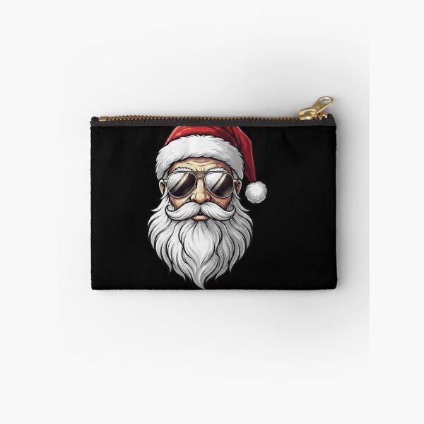 Item preview, Cool Santa Claus with Sunglasses Christmas Portrait designed and sold by MiALopezArt.