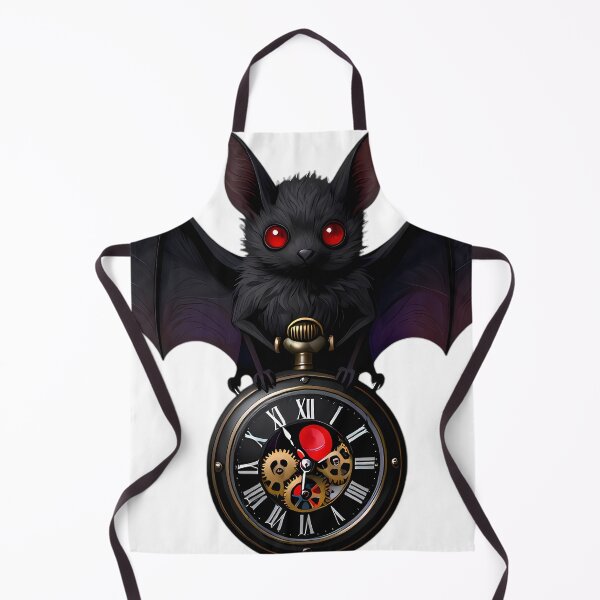 Item preview, Gothic Long Eared Bat Obsidian Pocket Watch designed and sold by IllumeInk.