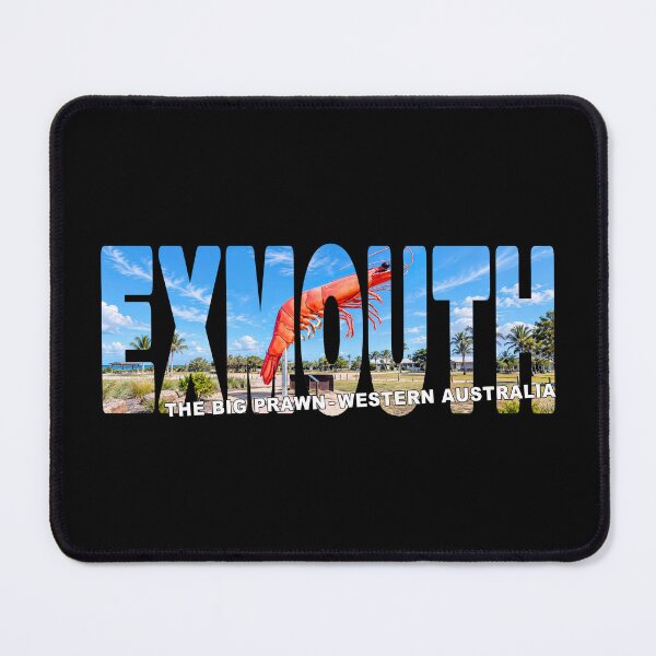 Item preview, EXMOUTH "THE BIG" Prawn - Western Australia Aussie Icon Coral Coast designed and sold by Adam Gormley.
