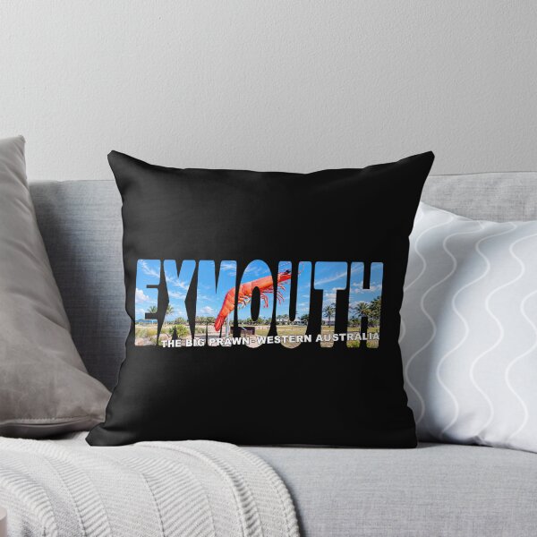 Item preview, EXMOUTH "THE BIG" Prawn - Western Australia Aussie Icon Coral Coast designed and sold by Adam Gormley.