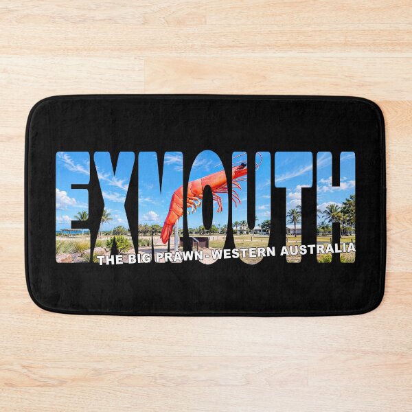Item preview, EXMOUTH "THE BIG" Prawn - Western Australia Aussie Icon Coral Coast designed and sold by Adam Gormley.