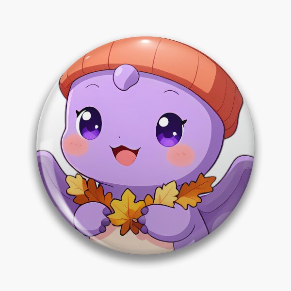 Item preview, Cute Baby Pterodactyl Wearing Knit Beanie Holding Leaf Garland designed and sold by pumsquare.