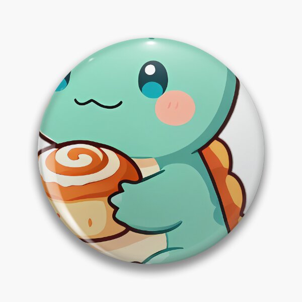 Item preview, Cute Baby Spinosaurus with Autumn Leaf Sail Hugging Cinnamon Roll designed and sold by pumsquare.