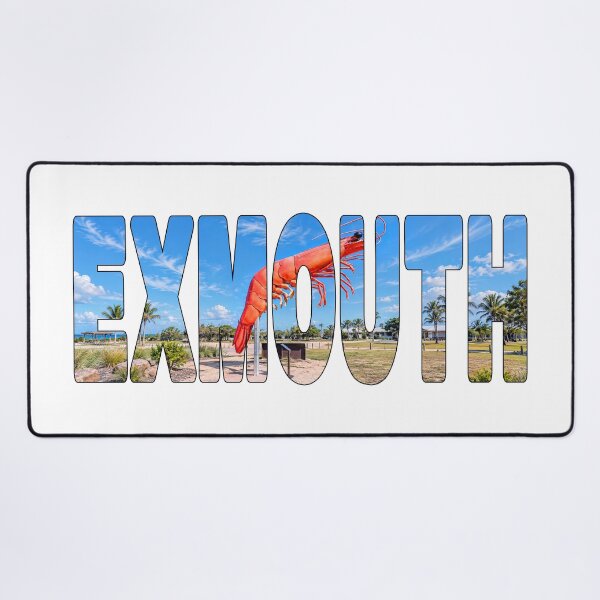 Item preview, EXMOUTH - Western Australia THE BIG Western King Prawn Aussie Icon designed and sold by Adam Gormley.