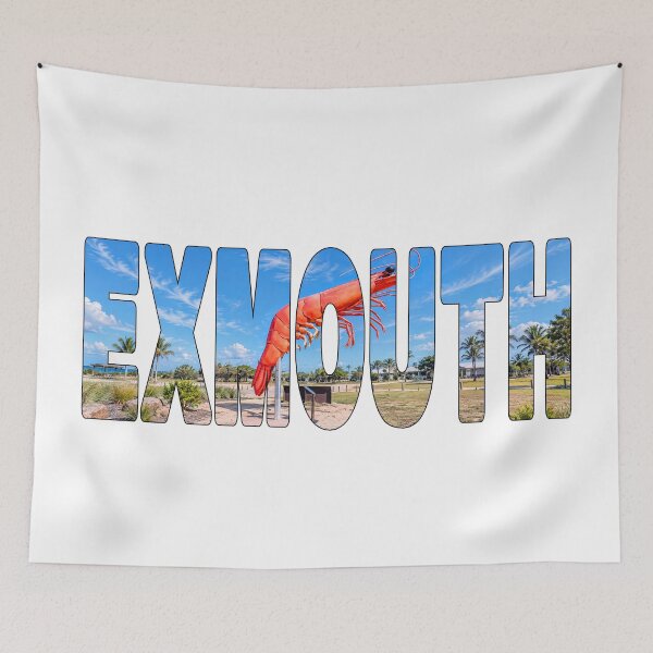 Item preview, EXMOUTH - Western Australia THE BIG Western King Prawn Aussie Icon designed and sold by Adam Gormley.