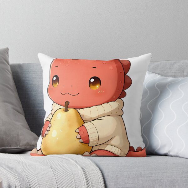 Item preview, Cute Baby Carnotaurus in Oversized Turtleneck Sweater Hugging Pear designed and sold by pumsquare.