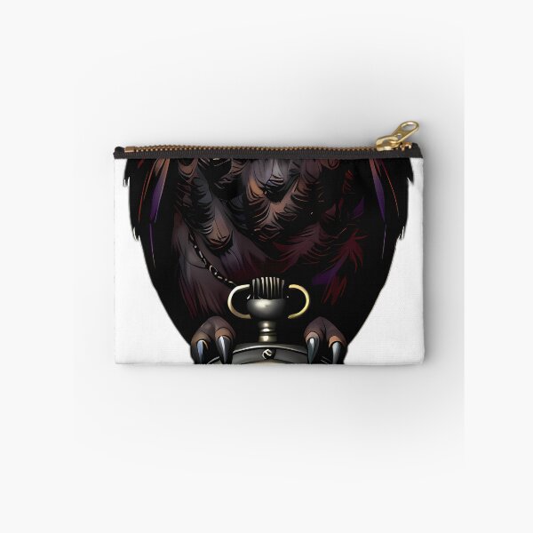 Item preview, Gothic Horned Owl Carved Pewter Pocket Watch designed and sold by IllumeInk.