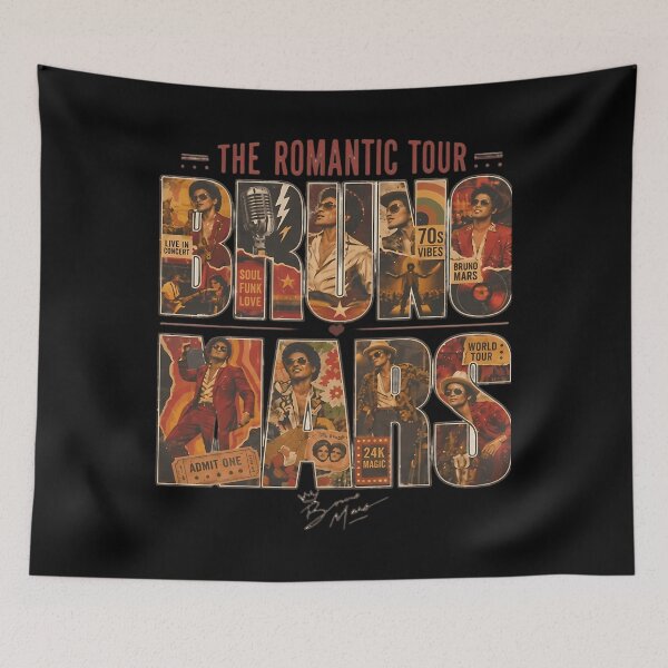 Item preview, Bruno Mars Tour 2026 Romantic Tour Concert designed and sold by Letmein20.