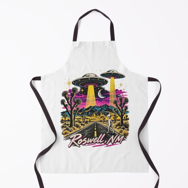 Item preview, Roswell NM Retro UFO Alien Desert Synthwave Sci Fi Design designed and sold by JapanAnimeSH2.