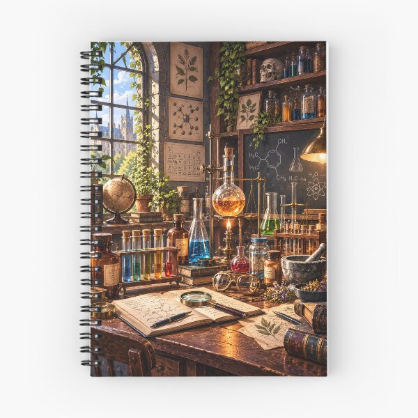 Item preview, Vintage Chemistry Laboratory Study designed and sold by Smoimi.