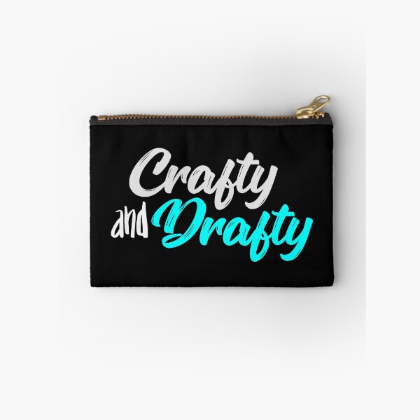 Item preview, Crafty and Drafty Cyan Script - Bright Creative Hobby Design designed and sold by Gustavo Navarro.