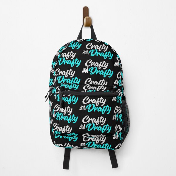 Item preview, Crafty and Drafty Cyan Script - Bright Creative Hobby Design designed and sold by Gustavo Navarro.