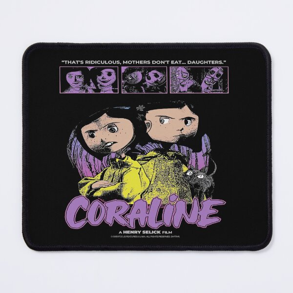 Item preview, Coraline Moon Tree Dark Fantasy Movie Art designed and sold by QuirkNestArt.