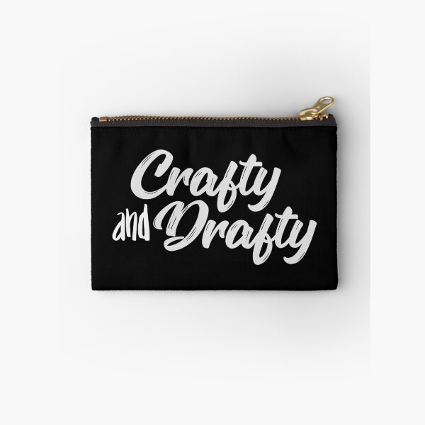Item preview, Crafty and Drafty White Script - Classic Crafting Lettering designed and sold by Gustavo Navarro.