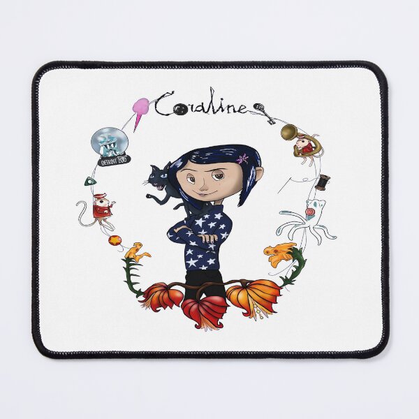 Item preview, Coraline Moon Tree Dark Fantasy Movie Art designed and sold by QuirkNestArt.