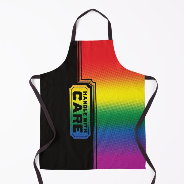 Item preview, Handle With Care Postage Label - Rainbow designed and sold by spiritofarsenic.