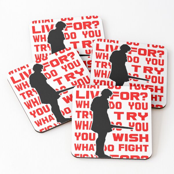 Item preview, What Do You Live For Fight For Quote Design designed and sold by LEAHHATFIELD.