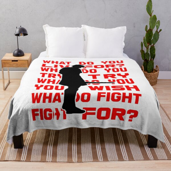 Item preview, What Do You Live For Fight For Quote Design designed and sold by LEAHHATFIELD.