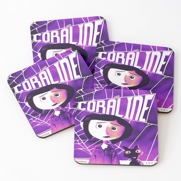 Item preview, Coraline Moon Tree Dark Fantasy Movie Art designed and sold by QuirkNestArt.