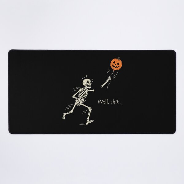 Item preview, Skeleton Lost Balloon Well Shit Meme designed and sold by studio-ssaam.