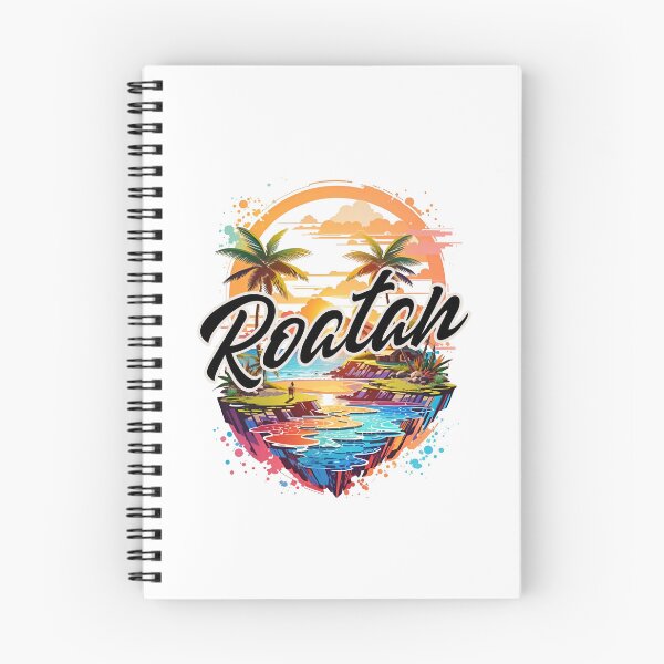 Item preview, Roatan Bay Islands Honduras Travel Art - Colorful Caribbean Souvenir designed and sold by Gustavo Navarro.