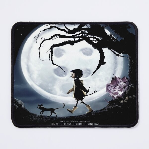 Item preview, Coraline Moon Tree Dark Fantasy Movie Art designed and sold by QuirkNestArt.