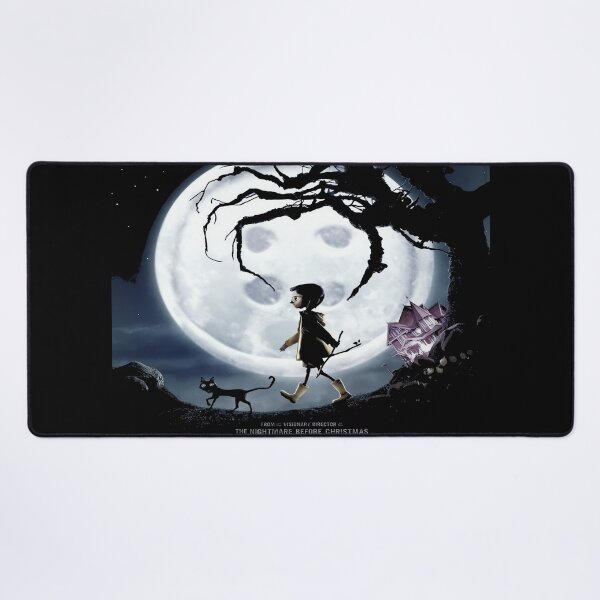 Item preview, Coraline Moon Tree Dark Fantasy Movie Art designed and sold by QuirkNestArt.