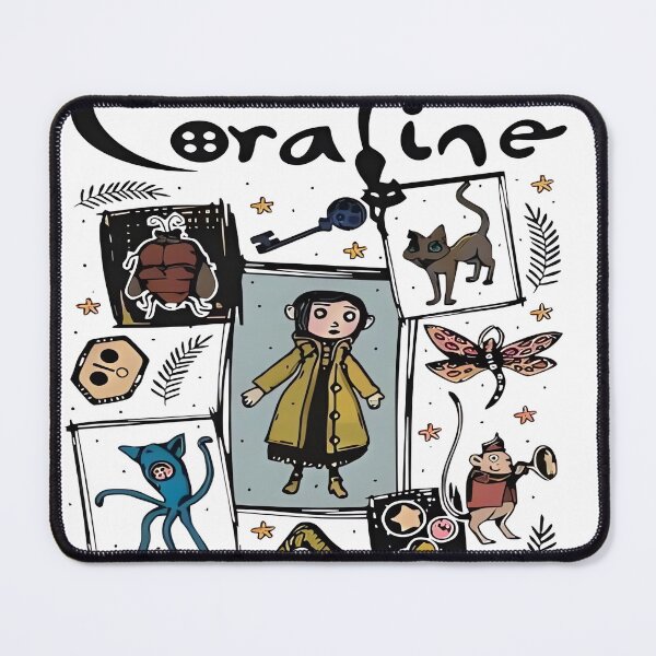 Item preview, Coraline Moon Tree Dark Fantasy Movie Art designed and sold by QuirkNestArt.