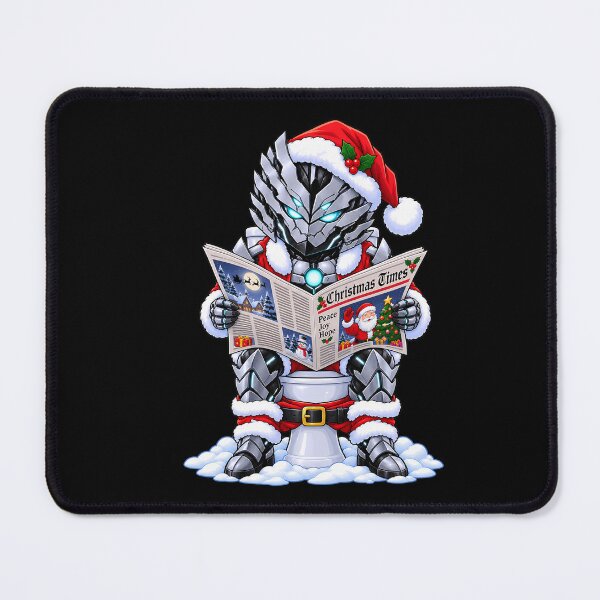 Item preview, Bemular Ultraman Christmas Newspaper Toilet Humor Chibi designed and sold by SolenneAzur.