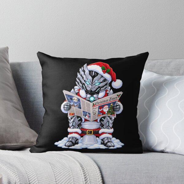 Item preview, Bemular Ultraman Christmas Newspaper Toilet Humor Chibi designed and sold by SolenneAzur.