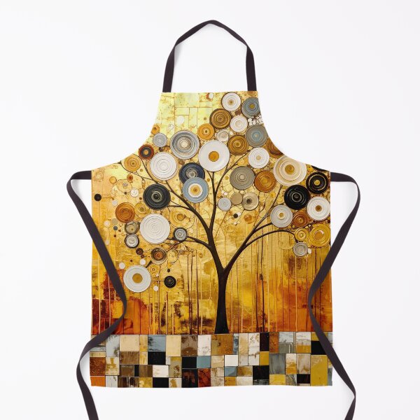 Item preview, Ornate Gold Leaf and Mosaic Circle Tree designed and sold by Vicky Brago-Mitchell®.