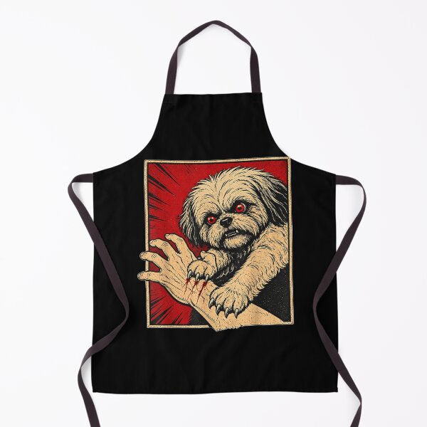 Item preview, Shih Tzu Halloween Scratch Horror Vintage Spooky designed and sold by GalenoHenley.