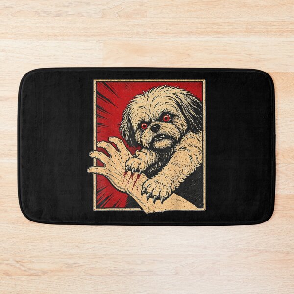 Item preview, Shih Tzu Halloween Scratch Horror Vintage Spooky designed and sold by GalenoHenley.