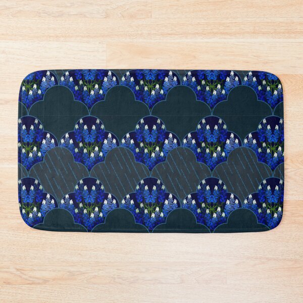 Item preview, Stormy bluebonnets designed and sold by Claire-Sesker.
